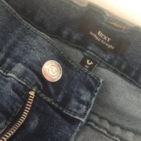 💥HP💥TRUE RELIGION (40x34) Ricky Relaxed Straight - Picture 3 of 14